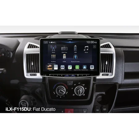Alpine iLX F115DU, pantalla 11" Fiat Ducato, Citroen Jumper y Peugeot Boxer