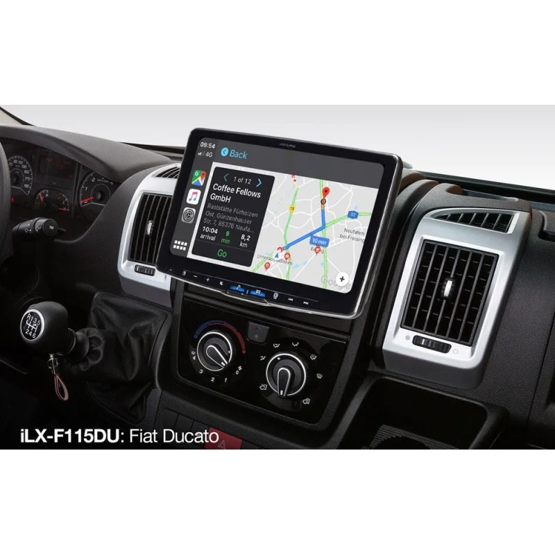 CarPlay y Android Auto, Alpine iLX F115DU, pantalla 11" 1 DIN.