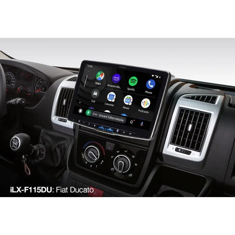 Alpine iLX F115DU, pantalla 11" Fiat Ducato, Citroën Jumper, Peugeot Boxer