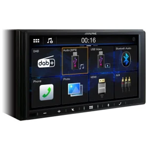 Radio con pantalla 7", Alpine iLX W690D, Apple CarPlay y Android Auto,