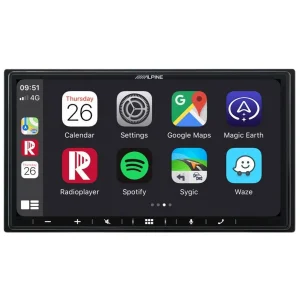 Alpine iLX W690D Radio con Carplay y Android Auto, pantalla 7"