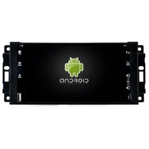 Radio navegador Jeep Wrangler, Crysler, Dodge, Android 13