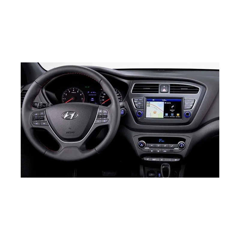 Marco radio Hyundai i20, año 2018 2020 en Marco radio, 1Din, 2Din. de Connects2 CT23HY63 Marco adaptador Hyundai i20, año 2018