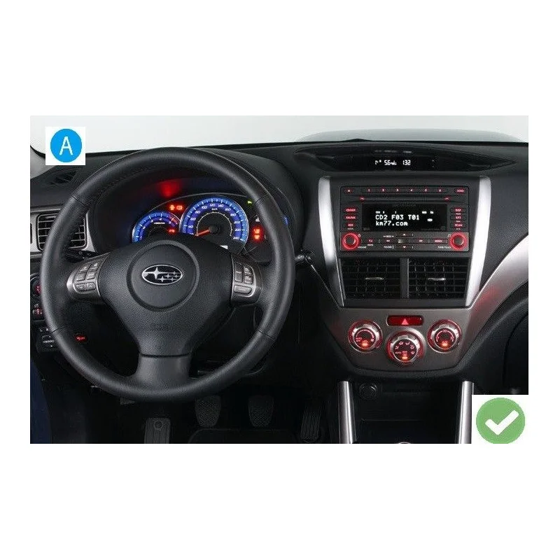 Subaru Forester 2007 2013, Impreza 2007 2011, sin cámara