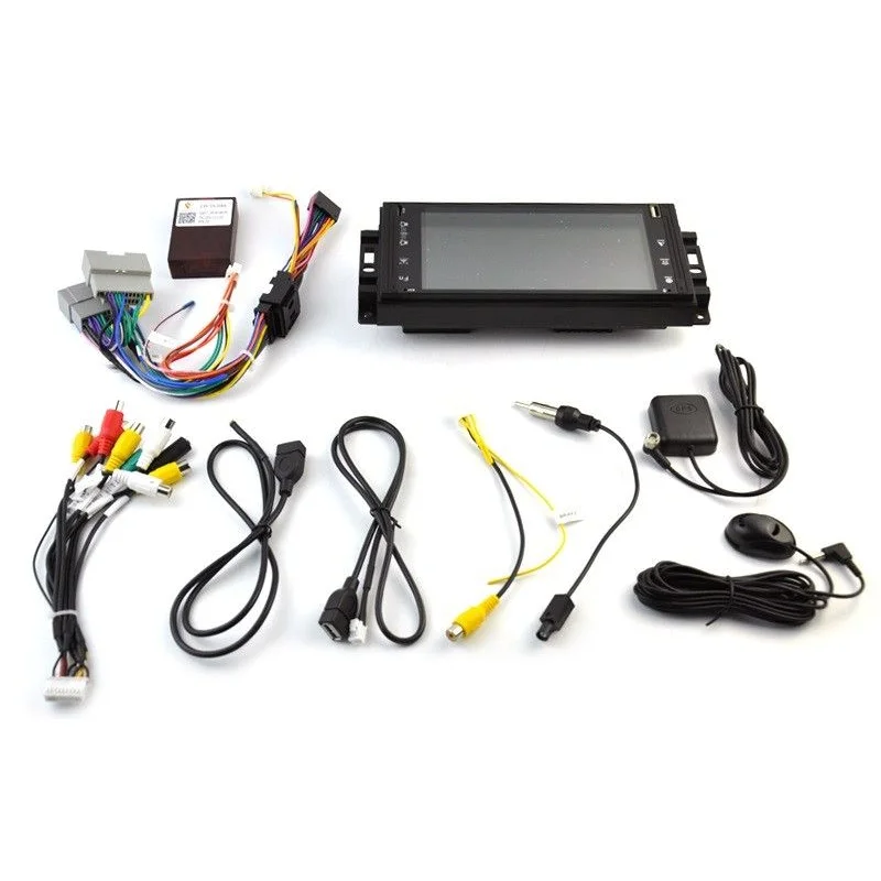 Radio navegador para Jeep Wrangler, Compass, G. Cheroque, Dodge Caliber, Chrysler 300C.
