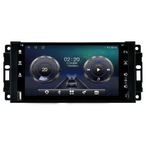 Radio navegador para Jeep Wrangler, Compass, Dodge, Chrysler, Android 13.