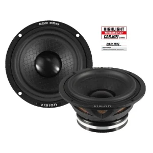 ESX Audio VXP3M, altavoces 3" (7,5cm) medios