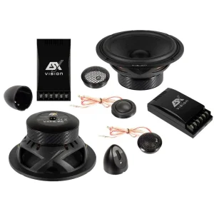 Altavoces 6,5" ESX Audio VXP6.2C, 2 vías separadas.