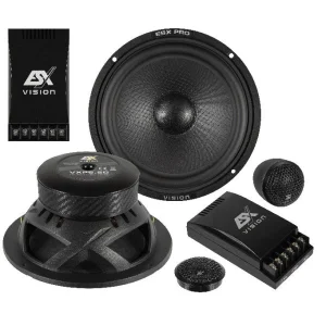 ESX Audio VXP6.2C, altavoces 6,5" (165mm), vías separadas