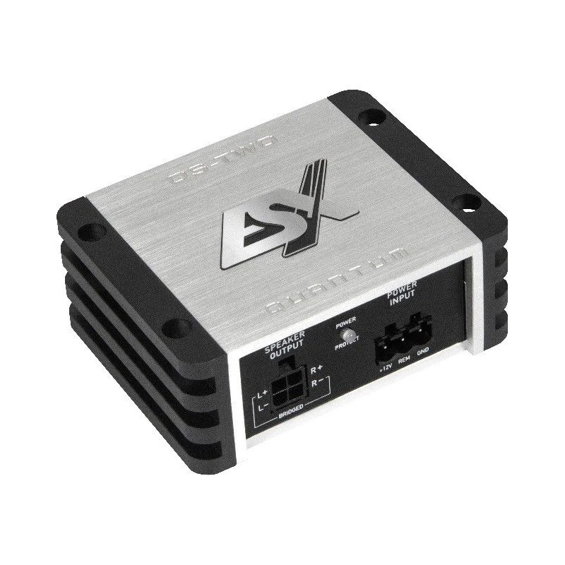 Amplificador 2 canales, tamaño mini, clase D (QS TWO ISO)
