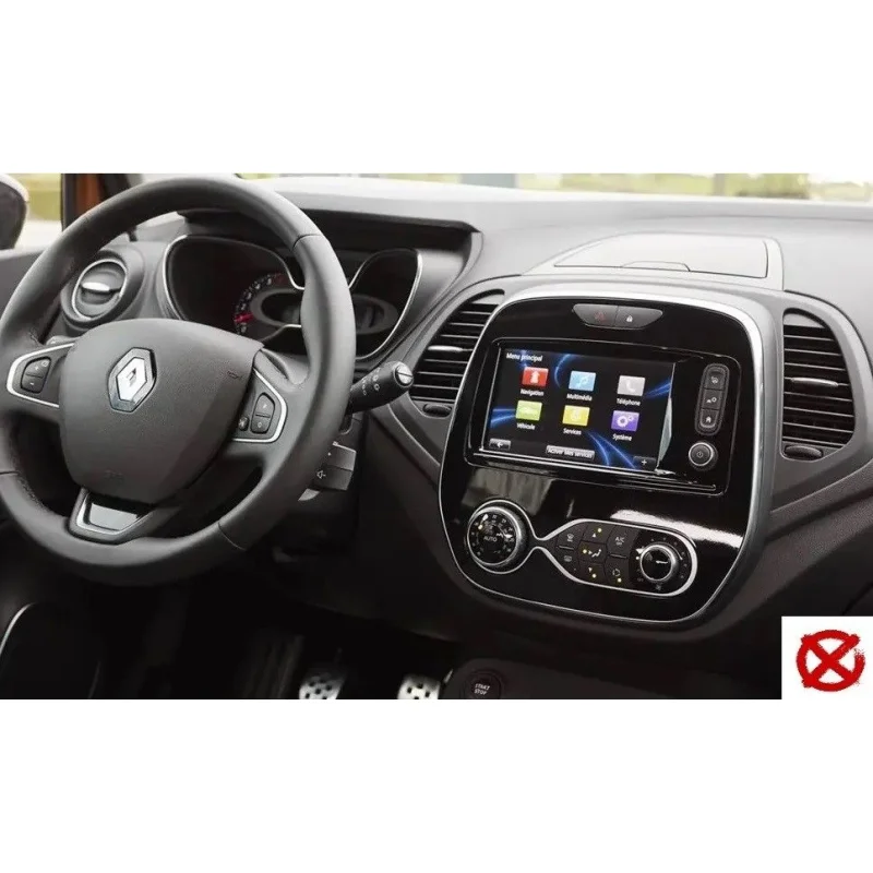 Renault Captur, año 2016 2019, no compatible