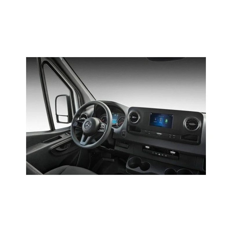 Este interface permite añadir cámara trasera y delantera al equipo de origen, Mercedes Benz