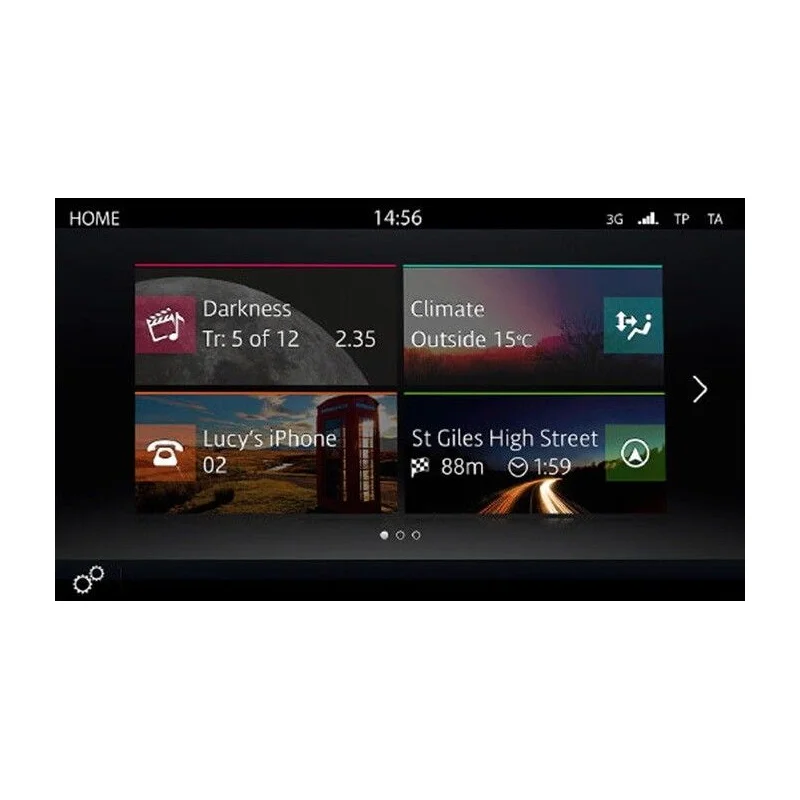 Carplay y Android Auto para Jaguar XE, XF, XJ, F Pace, año 2016 2018