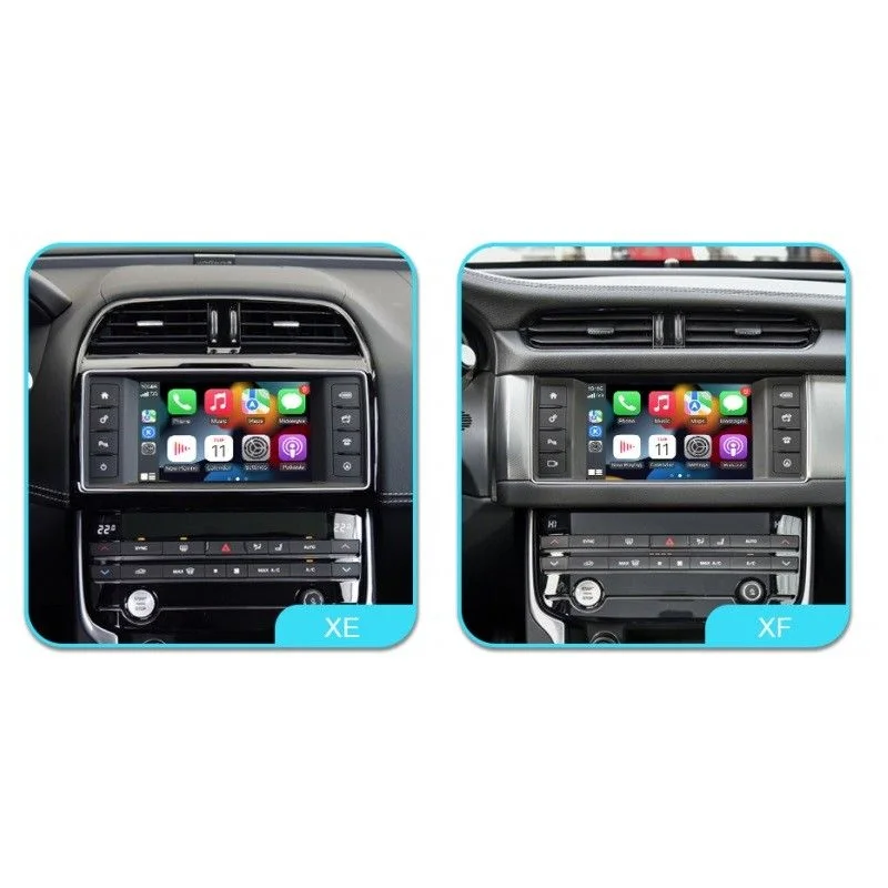 Carplay y Android Auto Jaguar XE, XF, XJ, F Pace, 2016 2018 (Harman)