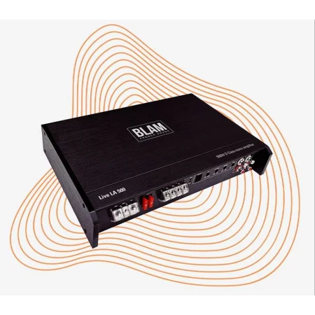 Amplificador Blam Audio LA500, mono canal, clase D