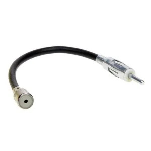 Connector antena Radio con cable para coche, iso Hembra a Din Macho