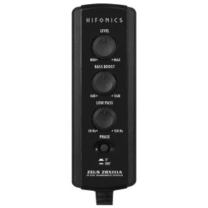 Mando para subwoofer redondo amplificado 11", Hifonics ZRX111A