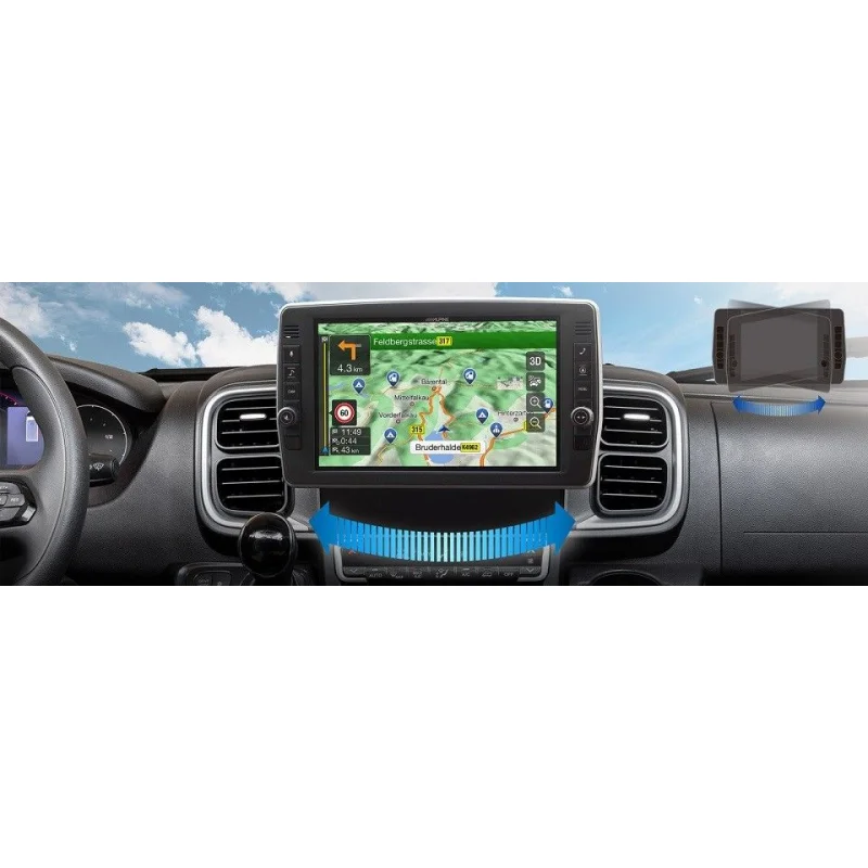 Navegador con pantalla 9", Fiat Ducato 8, año 2022, Alpine X903D DU8S