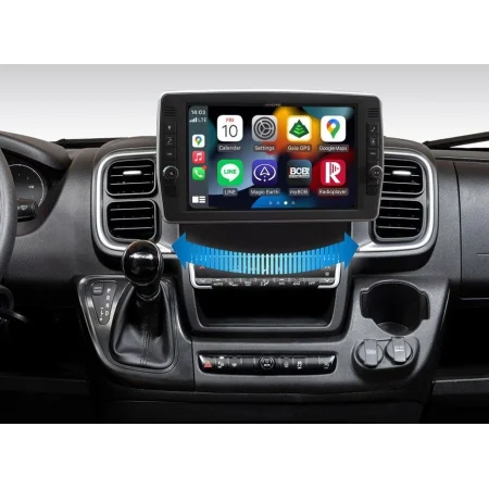 Alpine X903D DU8S, Pantalla 9", Fiat Ducato 8, año 2022