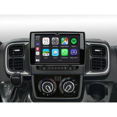Navegador 9", Fiat Ducato 8, año 2022, Alpine X903D DU8