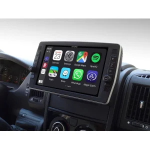 Navegador con pantalla 9", Fiat Ducato III, Citroën Jumper II, Peugeot Boxer II, Alpine X903D DU2