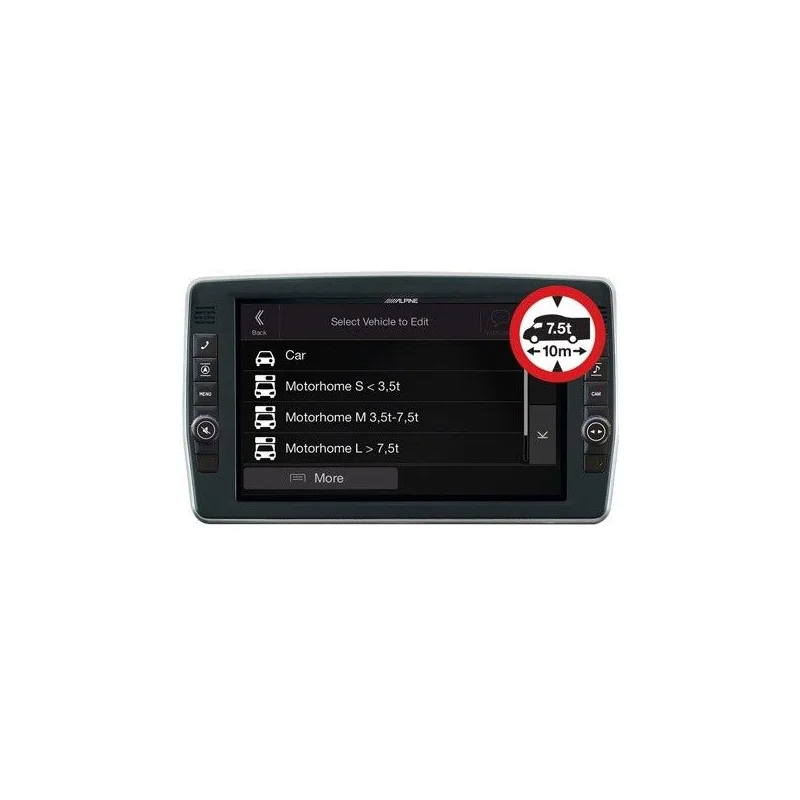 Navegador 9", Iveco Daily, año 2014, Alpine X903D ID