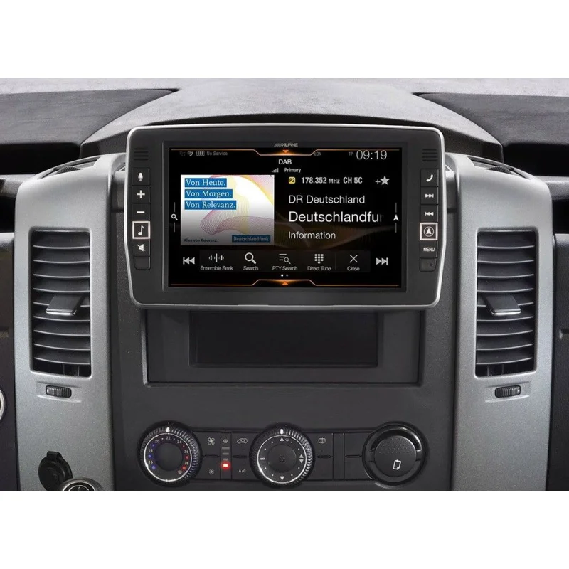 Navegador 9", Mercedes Sprinter (S906), 2013, Alpine X903D S906