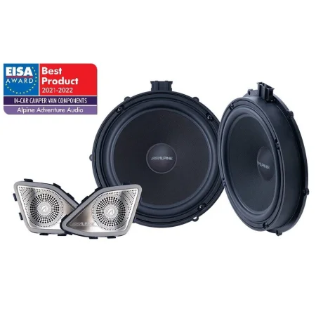 Alpine SPC108T6, altavoces 20cm para VW T6, 2015 2019