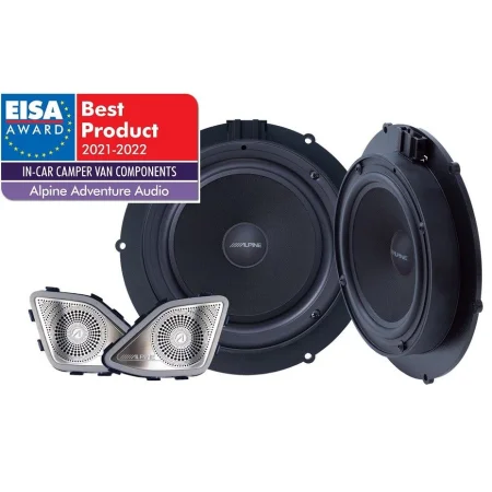Alpine SPC106T6, altavoces 16,5cm para VW T6, 2015 2019