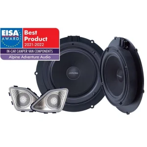 Alpine SPC106T6, altavoces 16,5cm para VW T6, 2015 2019