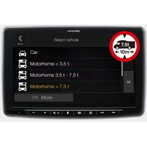 Alpine INE F904S907, Navegador 9"