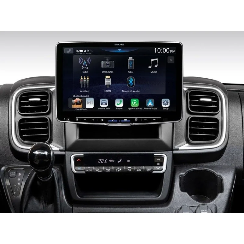 Radio 1DIN con pantalla 11", CarPlay & Android Auto para Fiat Ducato 8, año 2022 Alpine iLX F115DU8