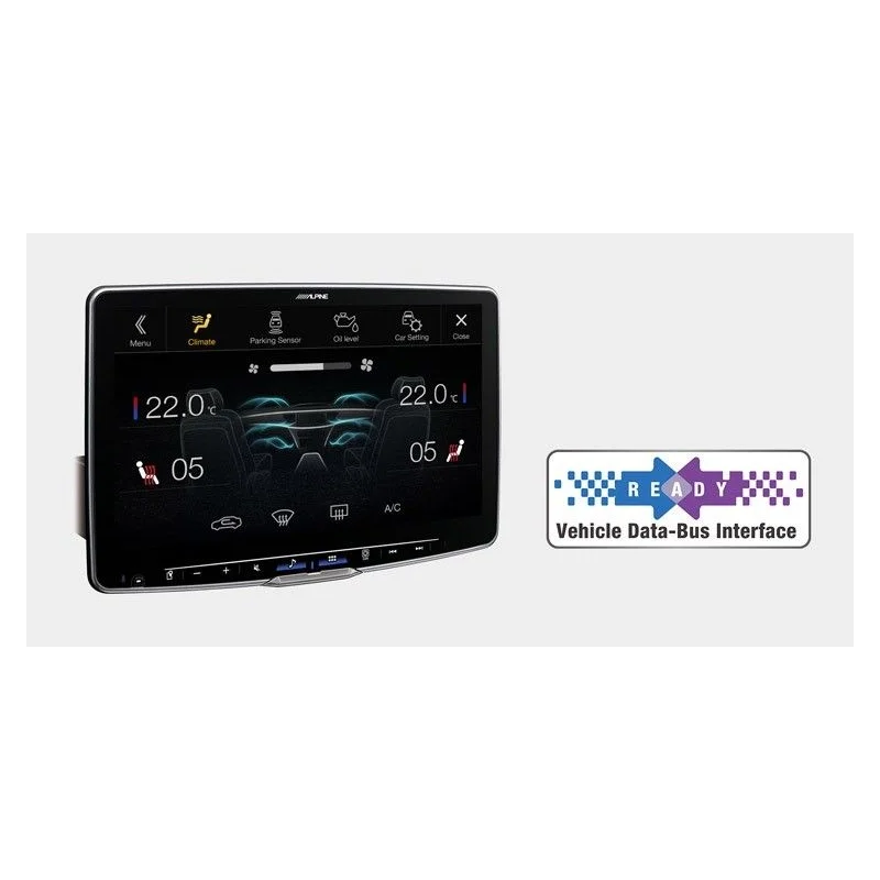 CarPlay y Android Auto, Alpine iLX F905DU, pantalla 9" 1 DIN.