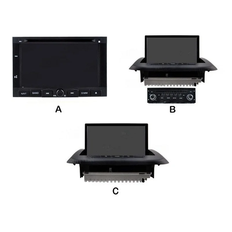 Radio navegador para Peugeot 5008 y 3008, año 2009 2016