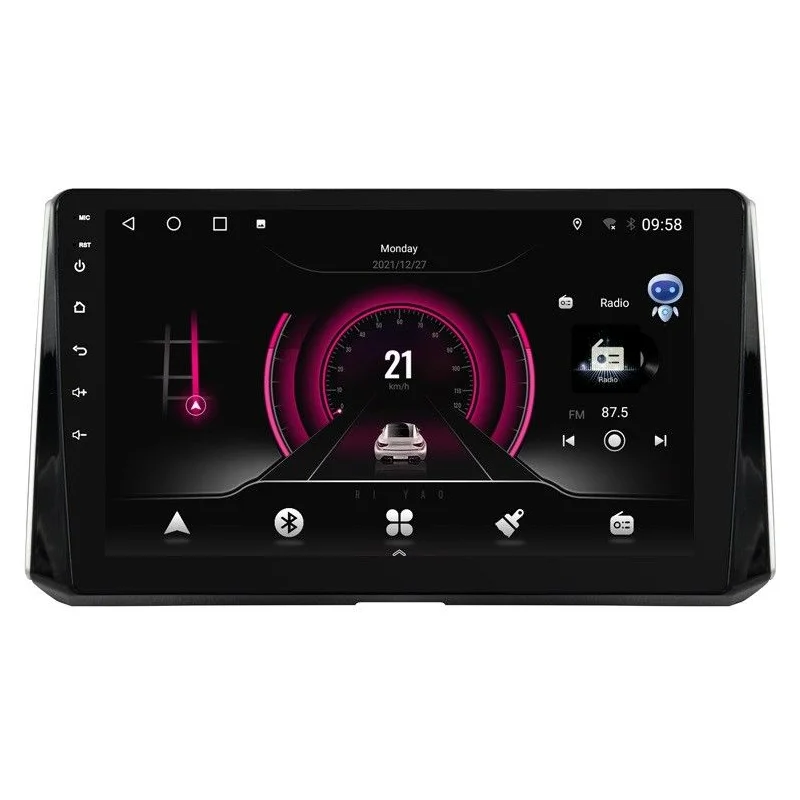 Radio navegador Toyota Corolla E210, año 2018. Carplay Wireless