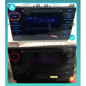 Radio navegador para Toyota Corolla E180 (2017 2019), Carplay Wireless