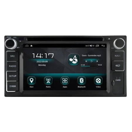 Radio navegador Toyota Rav4, Corolla, Land Cruiser (1998 2010)
