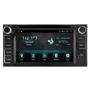 Radio navegador Toyota Rav4, Corolla, Land Cruiser (1998 2010)