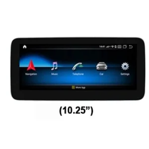 Navegador Mercedes, tamaño 10,25"