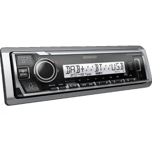 Kenwood KMR M508DAB, Radio marino con USB, Bluetooth y DAB.
