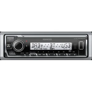 Radio marino con Bluetooth Kenwood KMR M508DAB.