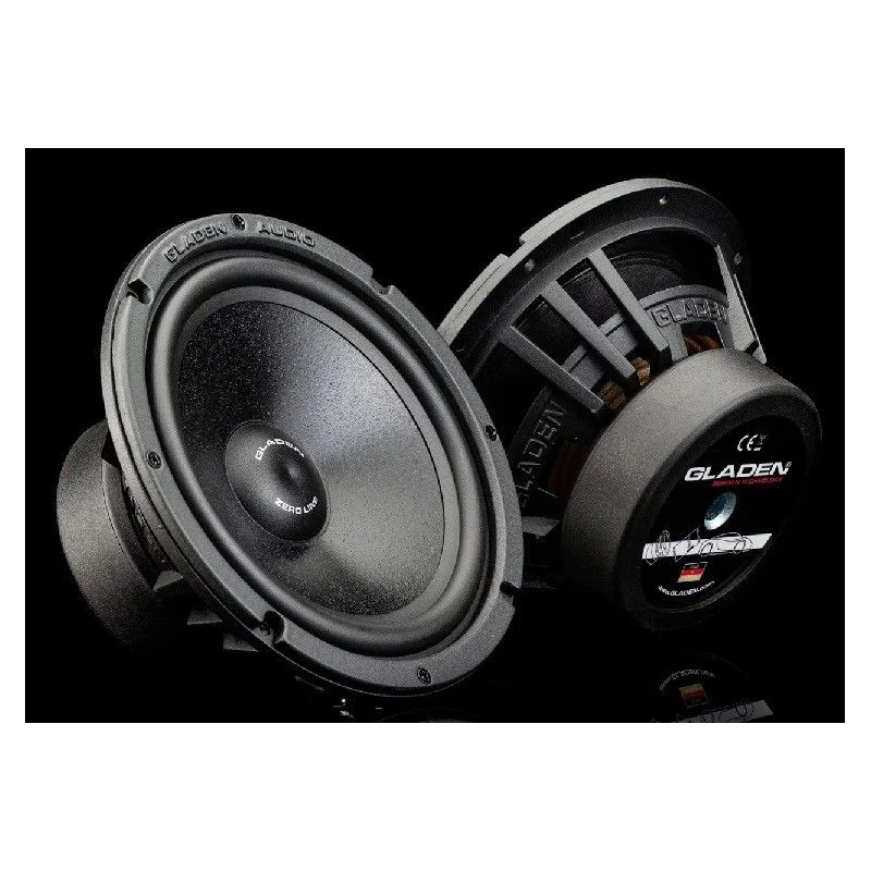 Pareja de altavoces 6,5" Gladen Audio 3 vías separadas, 6.5"