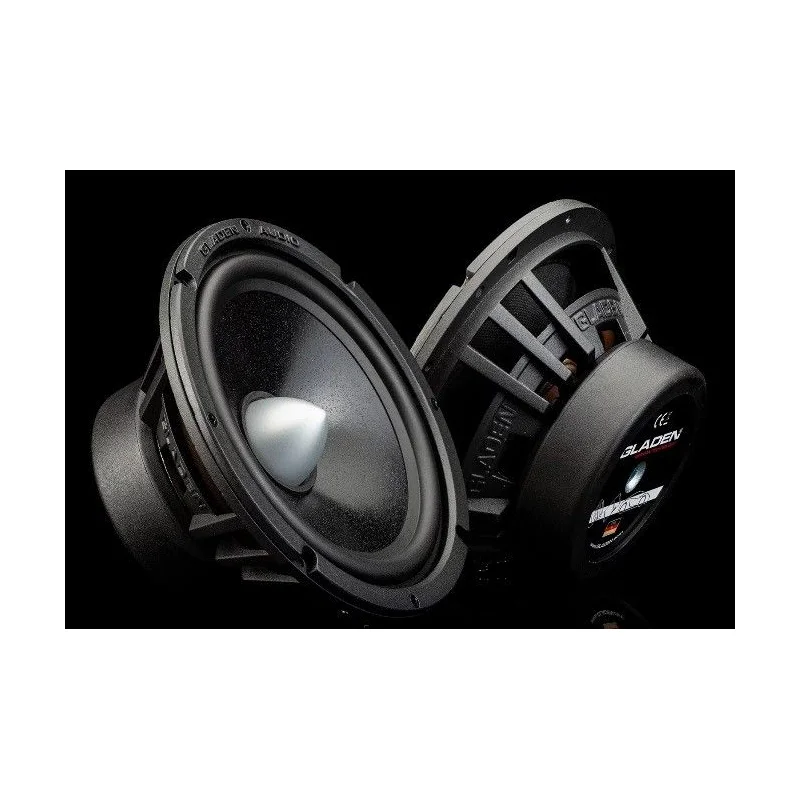 Pareja altavoces Gladen Audio, 2 vías separadas 6,5"