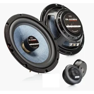 Gladen Audio RS 165 SLIM Altavoces 16,5cm, vías separadas