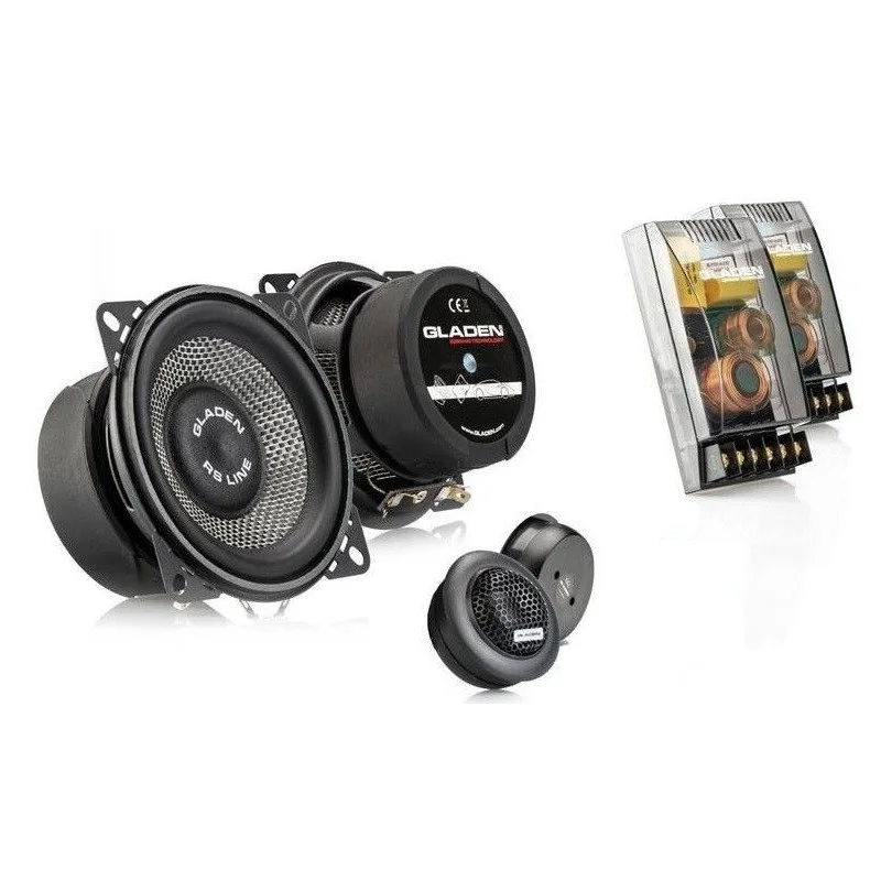 Gladen Audio RS100G2, Altavoces 10cm (4") vías separadas