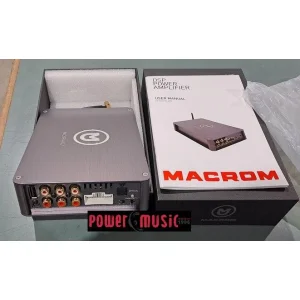 Macrom M DSPA 402 Amplificador 4 canales con DSP y Bluetooth