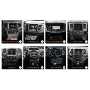 Radio navegador para Jeep Renegade, Grand Cherokee, Compass, 2015