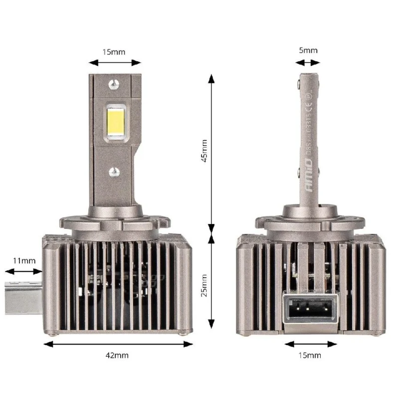 Bombillas LED D8S, 70W, 6500K