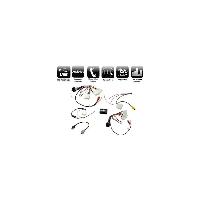 Interface mandos volante CTSTY009.2 para Toyota Corolla, Hilux, Verso