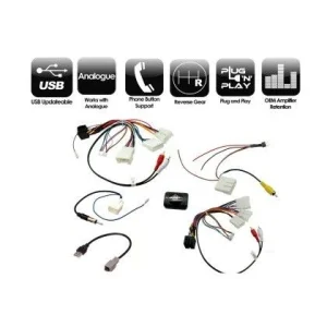 Interface mandos volante CTSTY009.2 para Toyota Corolla, Hilux, Verso